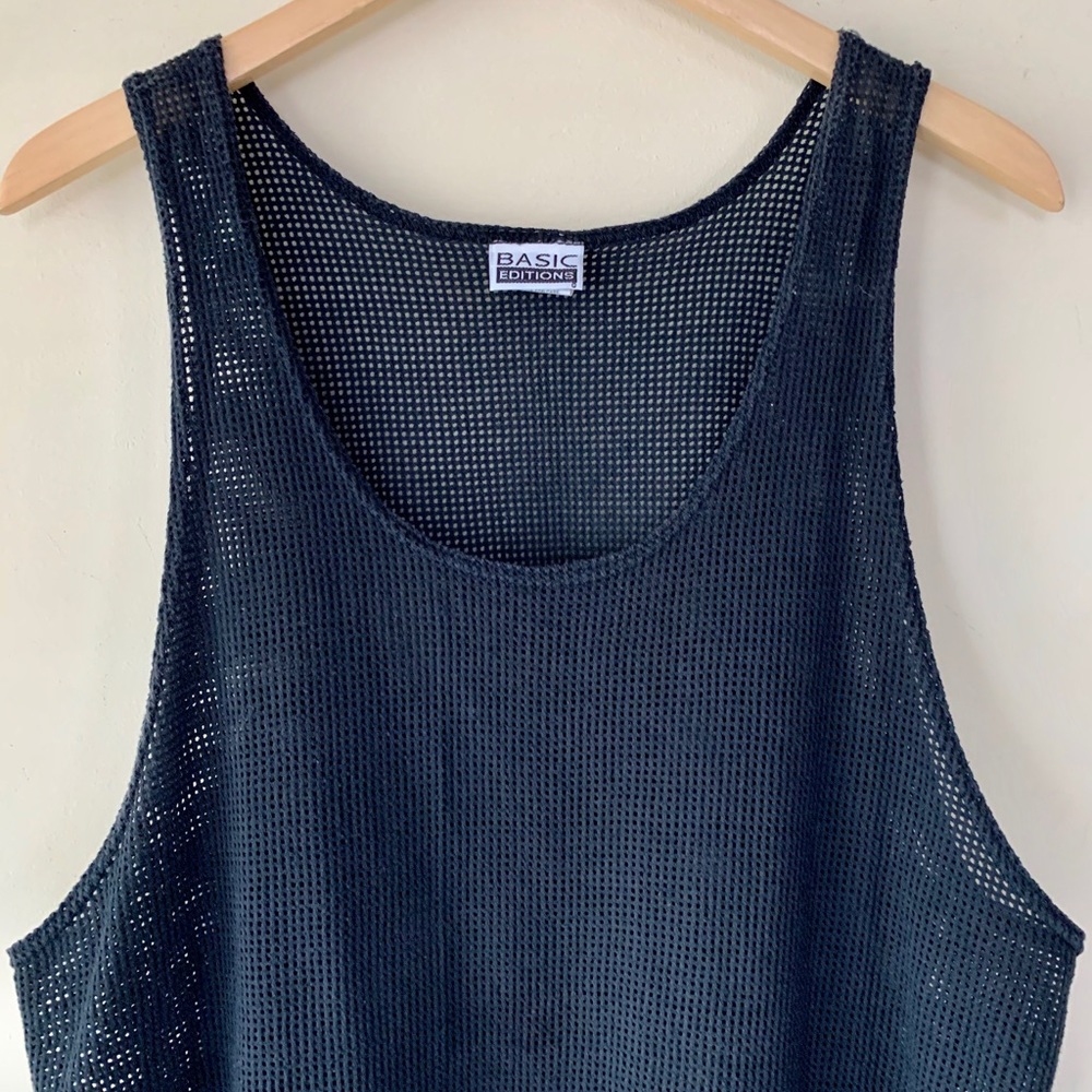 Sold! Vintage Fishnet Tank - Picture 3 of 5